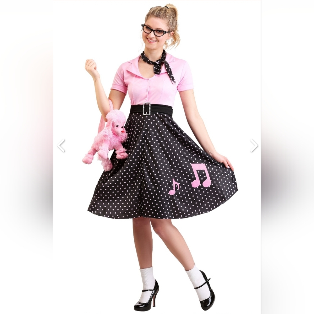 1950's costume XL sock hop cutie